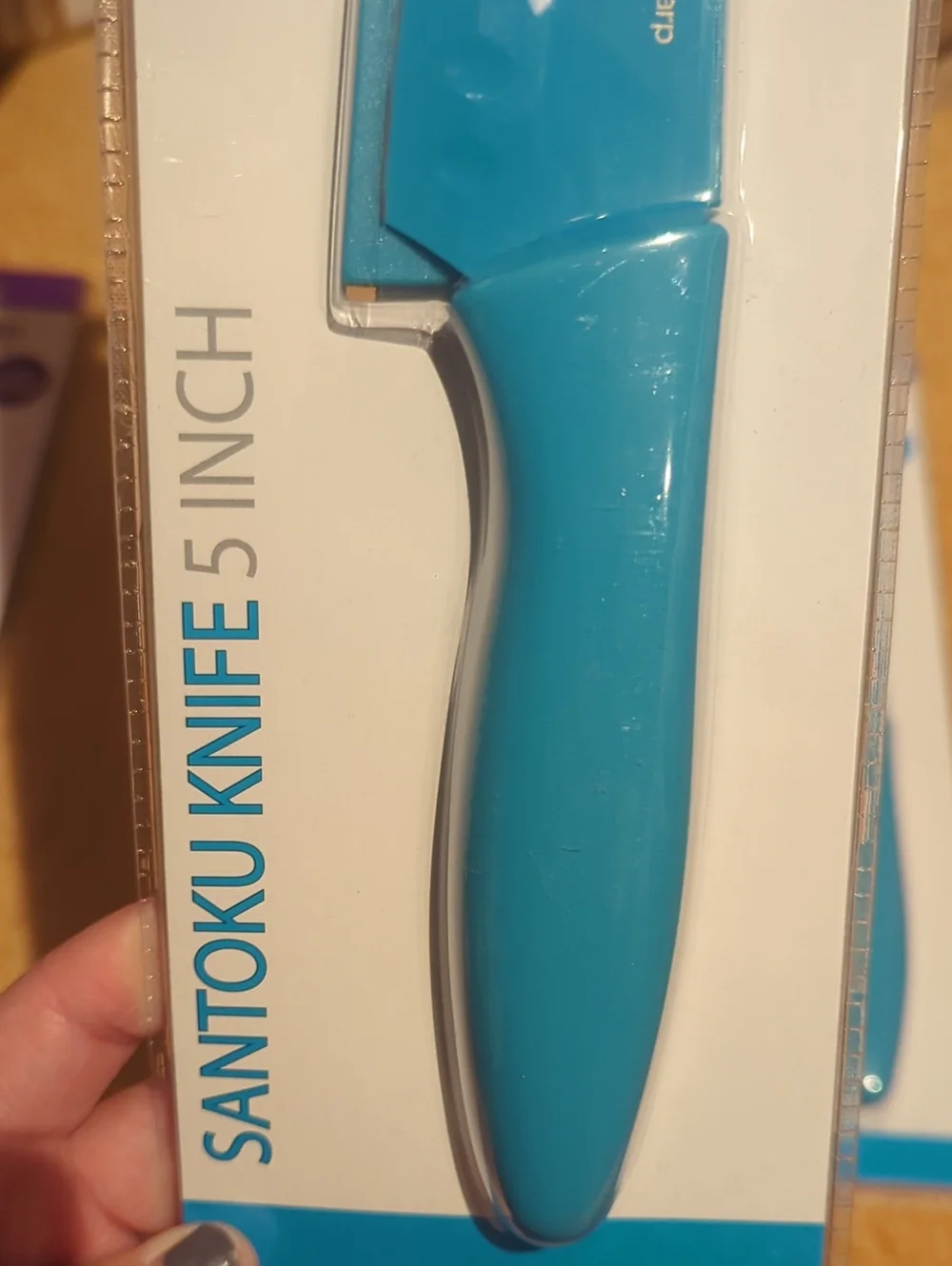 5-inch Santoku Knife – Blue (2)